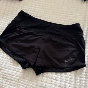 Nike Women's Black Athletic Shorts - S